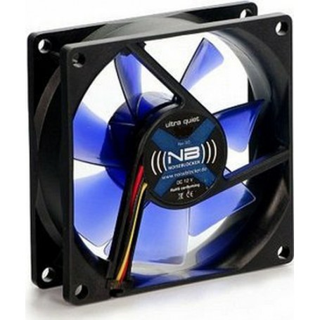 Noiseblocker BlackSilentFan X1 Case per computer Ventilatore 8 cm Nero (ITR-X-1)