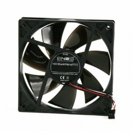 Noiseblocker BlackSilentPro PL2 Case per computer Ventilatore 12 cm Nero (ITR-PL-2)