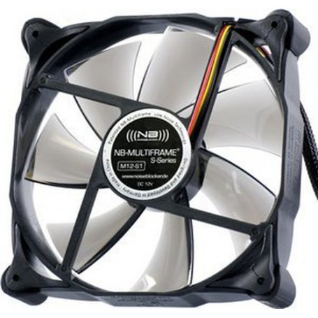 Noiseblocker Multiframe M12-2 Case per computer Ventilatore 12 cm Nero (ITR-M12-2)
