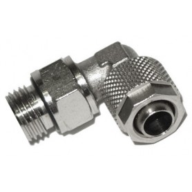 Innovatek Screw-1 / 4 "angled cavo di collegamento Argento (500180)