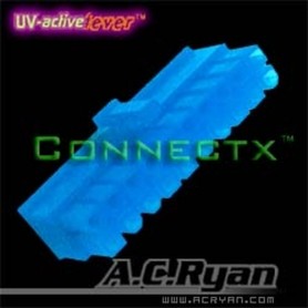 AC Ryan Connectx™ ATX20pin Female - UVBlue 100x Blu (ACR-CB7976)