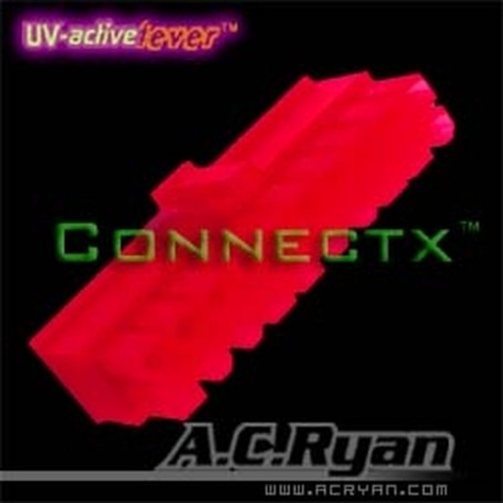 AC Ryan Connectx™ ATX20pin Female - UVRed 100x Rosso (ACR-CB7990)