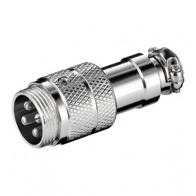 Goobay 11681 cavo di collegamento DIN 4 pin M Acciaio inossidabile (11681)