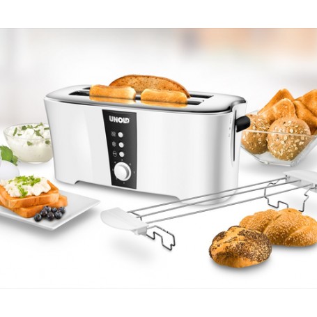 Unold 38020 tostapane 4 fetta/e 1350 W Nero, Bianco (38020)