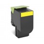 Lexmark 702XY cartuccia toner 1 pz Originale Giallo (70C2XYE)