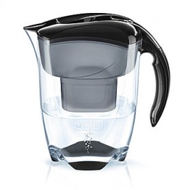 Brita Elemaris XL Caraffa filtrante 3,5 L Nero, Trasparente (076498)