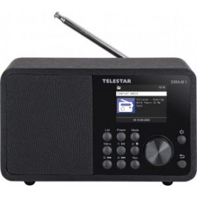 Telestar TEL DIRA M1 SCHWARZ Portatile Digitale Nero (30-010-02)
