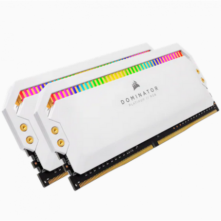 Corsair Dominator CMT16GX4M2E3200C16W memoria 16 GB 2 x 8 GB DDR4 3200 MHz (CMT16GX4M2E3200C16W)