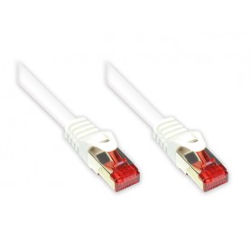 Alcasa 8060-010W cavo di rete Bianco 1 m Cat6 S/FTP (S-STP) (8060-010W)