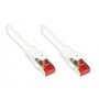 Alcasa 8060-010W cavo di rete Bianco 1 m Cat6 S/FTP (S-STP) (8060-010W)