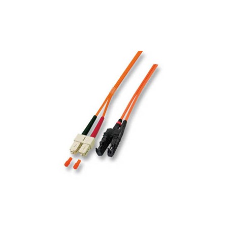 Alcasa E2000/SC, 10m cavo a fibre ottiche E-2000 OS2 Giallo (LW-710ES)
