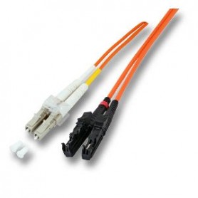Alcasa E2000/LC, 2m cavo a fibre ottiche E-2000 OM3 Arancione (LW-802EL3)