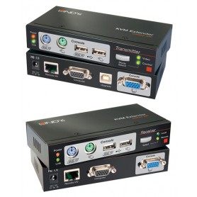 Lindy 39378 switch per keyboard-video-mouse (kvm) Nero (39378)