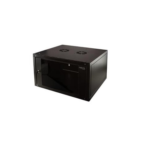 LogiLink W15E66B rack 15U Da parete Nero (W15E66B)