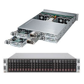 Supermicro SuperServer 2027PR-HC0TR Intel® C602 LGA 2011 (Socket R) Armadio (2U) Nero (SYS-2027PR-HC0TR)