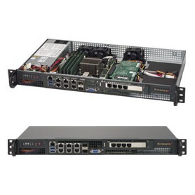 Supermicro 5018D-FN8T BGA 1667 Rack (1U) Nero (SYS-5018D-FN8T)