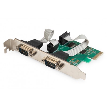 Digitus 2 x DB9 M scheda di interfaccia e adattatore Interno (DS-30000-1)