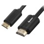 Sharkoon 3m, HDMI/Mini HDMI cavo HDMI HDMI tipo A (Standard) HDMI Type C (Mini) Nero (4044951018017)