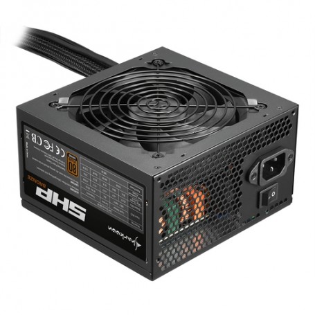 Sharkoon SHP Bronze alimentatore per computer 500 W 20+4 pin ATX ATX Nero (4044951028948)