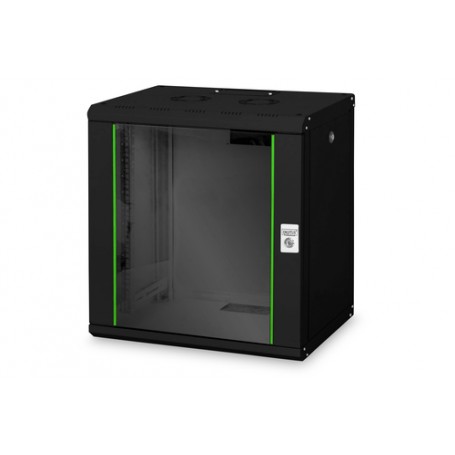 Digitus DN-19 12-U-SW rack 12U Da parete Nero (DN-19 12-U-SW)