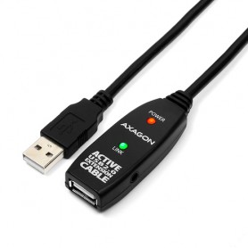 Axagon ADR-205 cavo USB 5 m USB 2.0 USB A Nero (ADR-205)