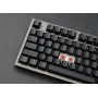 Ducky Shine 7 tastiera USB Tedesco Nero (DKSH1808ST-PDEPDAHT1)