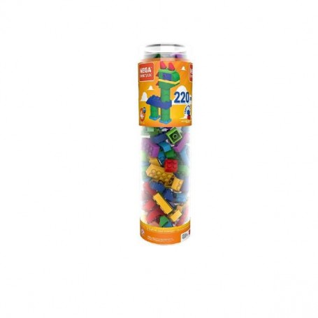 MEGA TUBO COSTRUZIONI LARGE 220 PZ (GVM51)