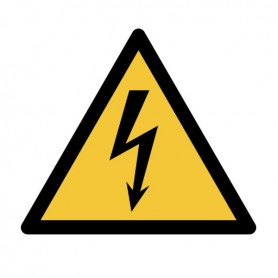 CARTELLO ELETTRICITÀ - 200X176MM (7550035)