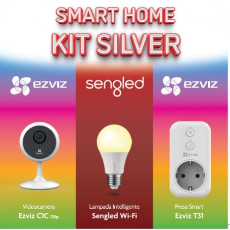 KIT HOMECAM + PLUG + LAMP WIFI (INKK10)