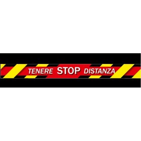 GOUP SOLUTIONS STICKER DA TERRA MANTIENI LA DISTANZA (STICKERDIST)