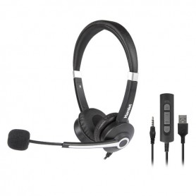 UJS- CUFFIA BUSINESS MIC USB/JACK (HHEADM-UJS)