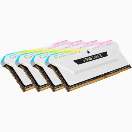 Corsair Vengeance CMH64GX4M4E3200C16W memoria 64 GB 4 x 16 GB DDR4 3200 MHz (CMH64GX4M4E3200C16W)