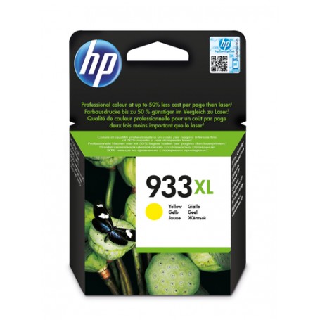 HP 933XL High Yield Yellow Original Ink Cartridge cartuccia d'inchiostro 1 pz Resa elevata (XL) (CN056AE#BGX)