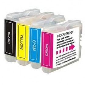 Brother LC-121VALBP cartuccia d'inchiostro 4 pz Originale Nero, Ciano, Magenta, Giallo (LC-121VALBP)