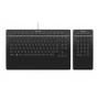 3Dconnexion Keyboard Pro with Numpad tastiera USB + RF Wireless + Bluetooth QWERTZ Tedesco Nero (3DX-700091)