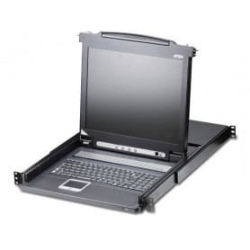Aten CL1008M switch per keyboard-video-mouse (kvm) Montaggio rack Nero (CL1008M-ATA-2XK06SG)