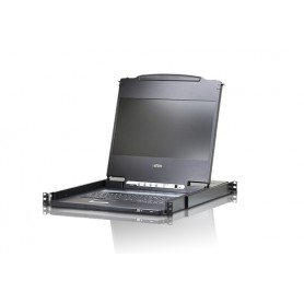 Aten CL6700MW switch per keyboard-video-mouse (kvm) Montaggio rack Nero (CL6700MW-AT-XG-2XK06DNG)