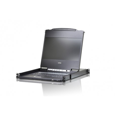Aten CL6700MW switch per keyboard-video-mouse (kvm) Montaggio rack Nero (CL6700MW-AT-XG-2XK06ITG)