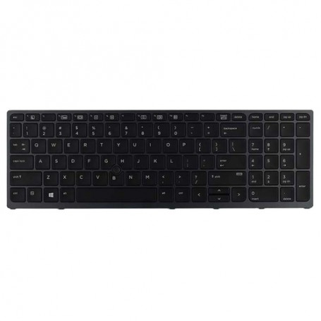 HP Backlit keyboard assembly (Netherlands) Tastiera (848311-B31)