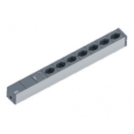 Bachmann 19" IT Basic unità di distribuzione dell'energia (PDU) 7 presa(e) AC 1U (800.1260)
