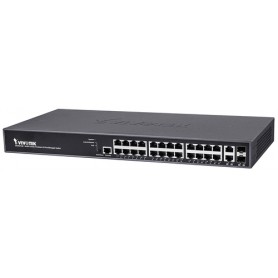 VIVOTEK AW-GEV-267A-370 switch di rete Gestito L2+ Gigabit Ethernet (10/100/1000) Supporto Power over Ethernet (AW-GEV-267A-370)