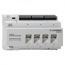 Rutenbeck SR 10TX GB Gigabit Ethernet (10/100/1000) Grigio (23510505)