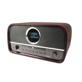 Albrecht DR 790 CD Portatile Digitale Nero, Legno (27790)