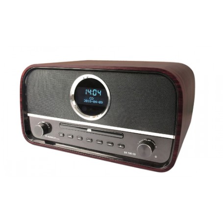 Albrecht DR 790 CD Portatile Digitale Nero, Legno (27790)