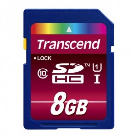 Transcend TS8GSDHC10U1 memoria flash 8 GB SDHC MLC Classe 10 (TS8GSDHC10U1)