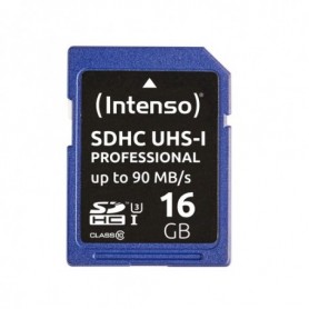 Intenso 16GB SDHC memoria flash UHS-I Classe 10 (3431470)
