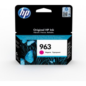 HP 963 Magenta Original Ink Cartridge cartuccia d'inchiostro 1 pz Resa standard (3JA24AE)