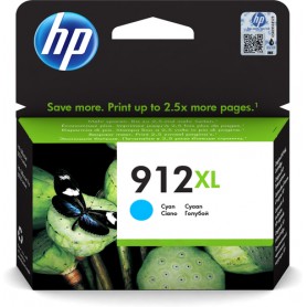 HP 912XL High Yield Cyan Original Ink Cartridge cartuccia d'inchiostro 1 pz Resa elevata (XL) (3YL81AE)