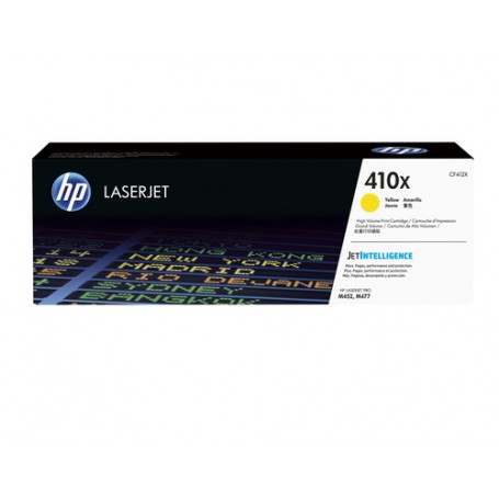 HP 410X High Yield Yellow Original LaserJet Toner Cartridge cartuccia toner 1 pz (CF412X)