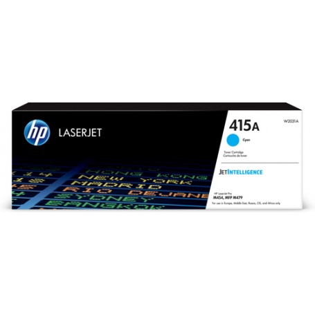 HP 415A Cyan Original LaserJet Toner Cartridge cartuccia toner 1 pz (W2031A)